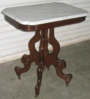 RetangularWalnutSideTableEra1860s