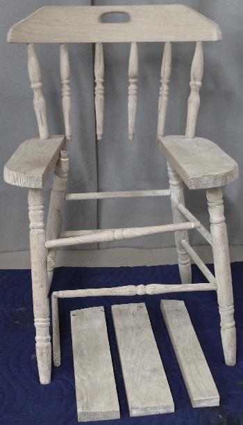 ColonialStyleMapleChairAfterStrippingShowingAdditionalFailedJoints